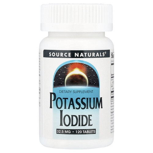 Source Naturals Potassium Iodide, 120 Tablets