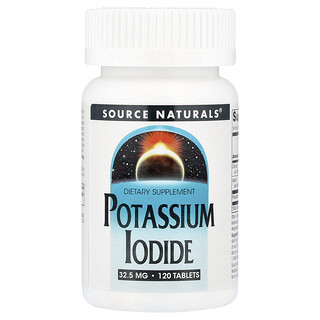 Source Naturals, Yoduro de potasio, 120 comprimidos