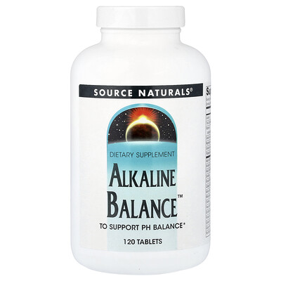 Source Naturals, Alkaline Balance™, 120 comprimidos