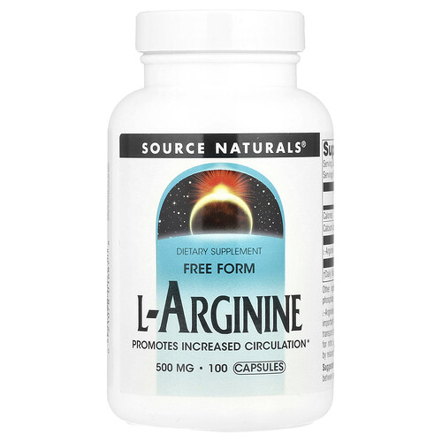 Source Naturals L-アルギニン フリーフォーム 100粒
