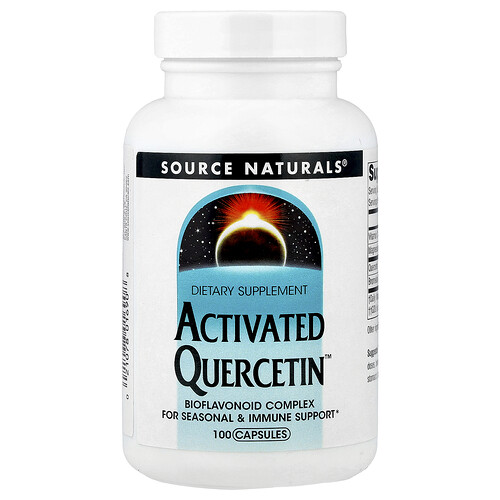 Source Naturals, Aktiviertes Quercetin, 100 Kapseln