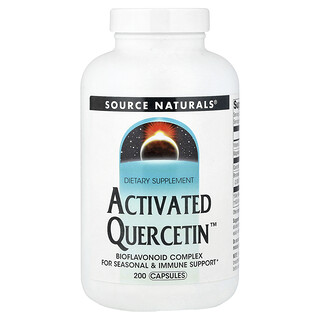 Source Naturals‏, Activated Quercetin™‎‏, ‏200 כמוסות