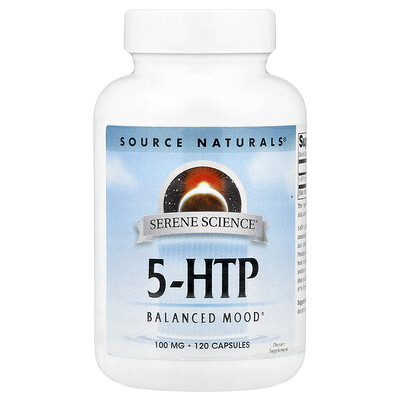 Source Naturals, Serene Science®, 5-HTP, 100 mg, 120 cápsulas