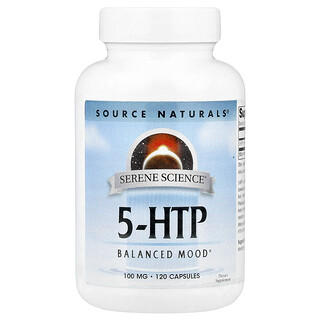 Source Naturals, Serene Science®, 5-HTP, 100 mg, 120 cápsulas
