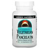 Source Naturals‏, Vegetarian Pancreatin, 475 mg, 120 Vegetarian Capsules