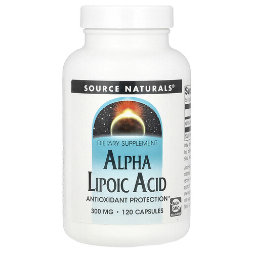 Source Naturals アルファリポ酸 300mg 120カプセル