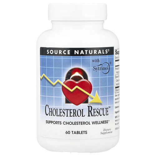 Source Naturals Cholesterol Rescue™, 60 Tablets