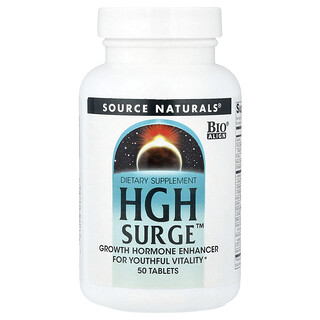 Source Naturals, HGH Surge™, 50 comprimidos