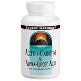 Отзывы о Source Naturals, Ацетил-L-карнитин и альфа-липоевая кислота, 650 мг, 120 таблеток