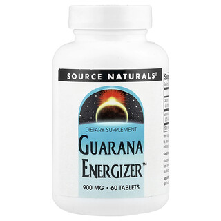 Source Naturals, Guarana Energiser™, 60 Tablets