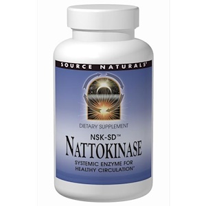 Отзывы о Сорс Начэралс, Nattokinase, 50 mg, 30 Softgels