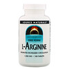Source Naturals, L-Arginina, forma libre, 1000 mg, 100 comprimidos