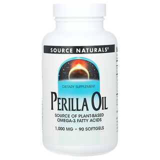 Source Naturals, олія перілли, 90 капсул (333 мг в 1 капсулі)