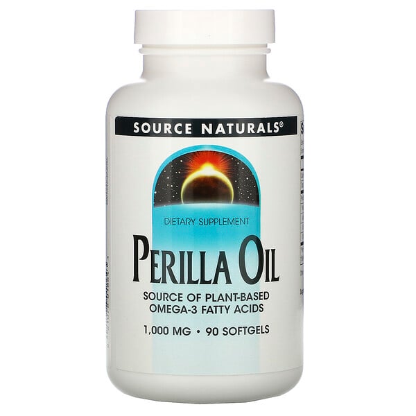 Perilla Oil, 1000 mg, 90 Softgels