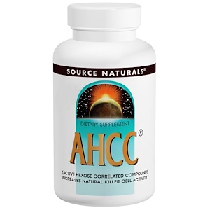Отзывы о Сорс Начэралс, AHCC, 750 mg, 30 Capsules