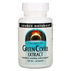 Source Naturals, Green Coffee Extract, 500 mg, 60 Tablets