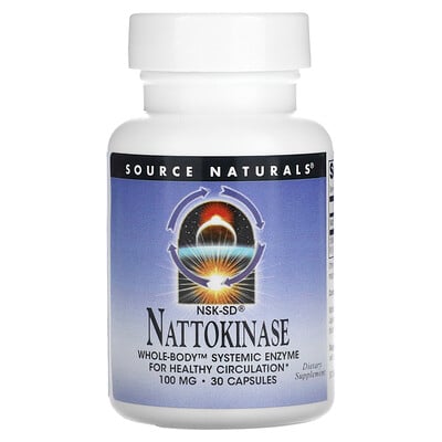 Source Naturals NSK-SD наттокиназа 100 мг 30 капсул