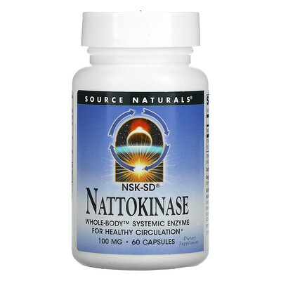 

Source Naturals Наттокиназа 100 мг 60 капсул
