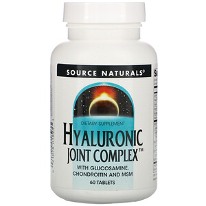 Отзывы о Сорс Начэралс, Hyaluronic Joint Complex, 60 Tablets