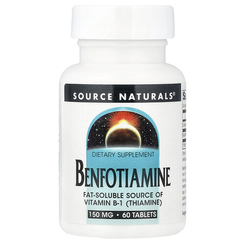 Source Naturals Бенфотиамин 150 мг 60 таблеток