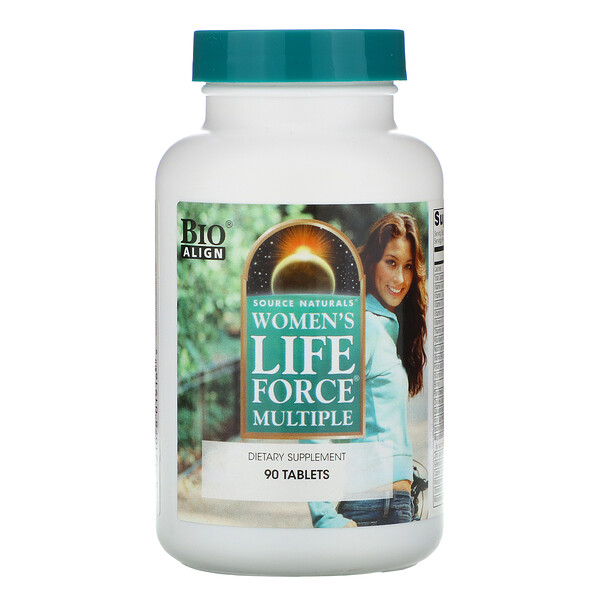 Source Naturals, Lebenskraftpacket für Frauen, 90 Tabletten