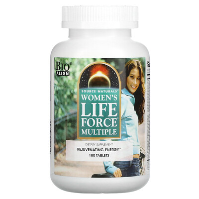 

Source Naturals Women's Life Force Multiple, 180 таблеток