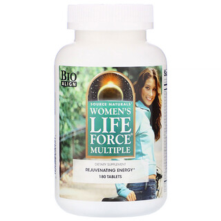 Source Naturals, Women's Life Force Multiple, 180 Comprimidos