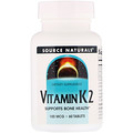 Source Naturals, Vitamin K2, 100 mcg, 60 Tablets - iHerb.com