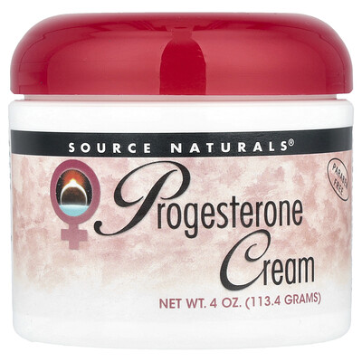 Photos - Other Sports Nutrition Source Naturals, Progesterone Cream, 4 oz  SNS-01926 (113.4 g)