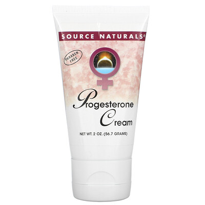 Source Naturals Progesterone Cream, 2 oz (56.7 g)