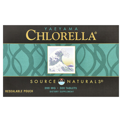 Source Naturals, Chlorella® de Yaeyama, 300 comprimidos