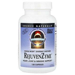 Source Naturals, RejuvenZyme™, 120 kapselia