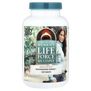 Source Naturals, Women's Life Force® Mehrere, ohne Eisen, 180 Tabletten