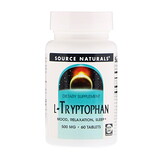 Source Naturals, L- триптофан, Коэнзим B6, 500 мг, 60 таблеток отзывы