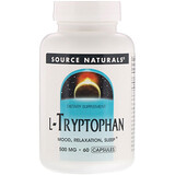 Source Naturals, L-триптофан, 500 мг, 60 капсул отзывы