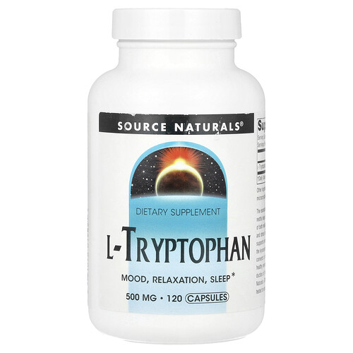 Source Naturals L-триптофан 500 мг 120 капсул