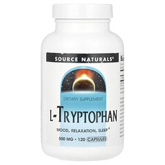 L-триптофан, 500 мг, 120 капсул