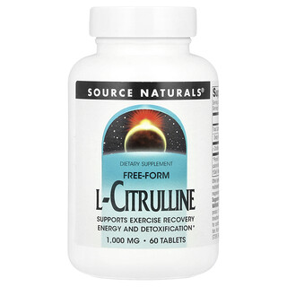 Source Naturals, L-瓜氨酸，1000 毫克，60 片