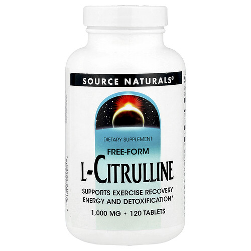 Source Naturals L-シトルリン 1,000mg タブレット120粒