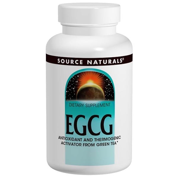 Source Naturals, EGCG, 350 mg, 60錠