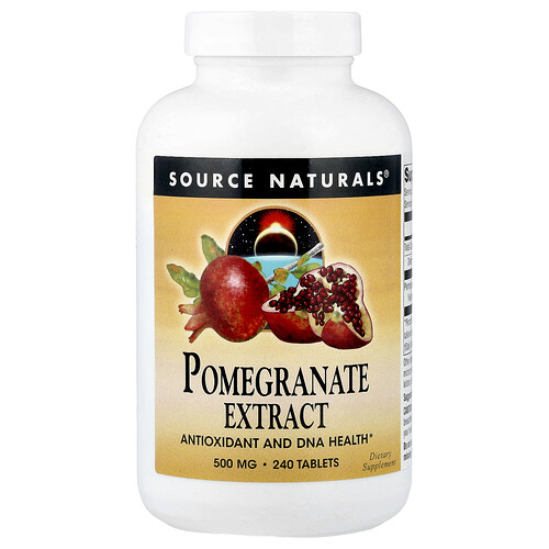 Source Naturals экстракт граната 500 мг 240 таблеток