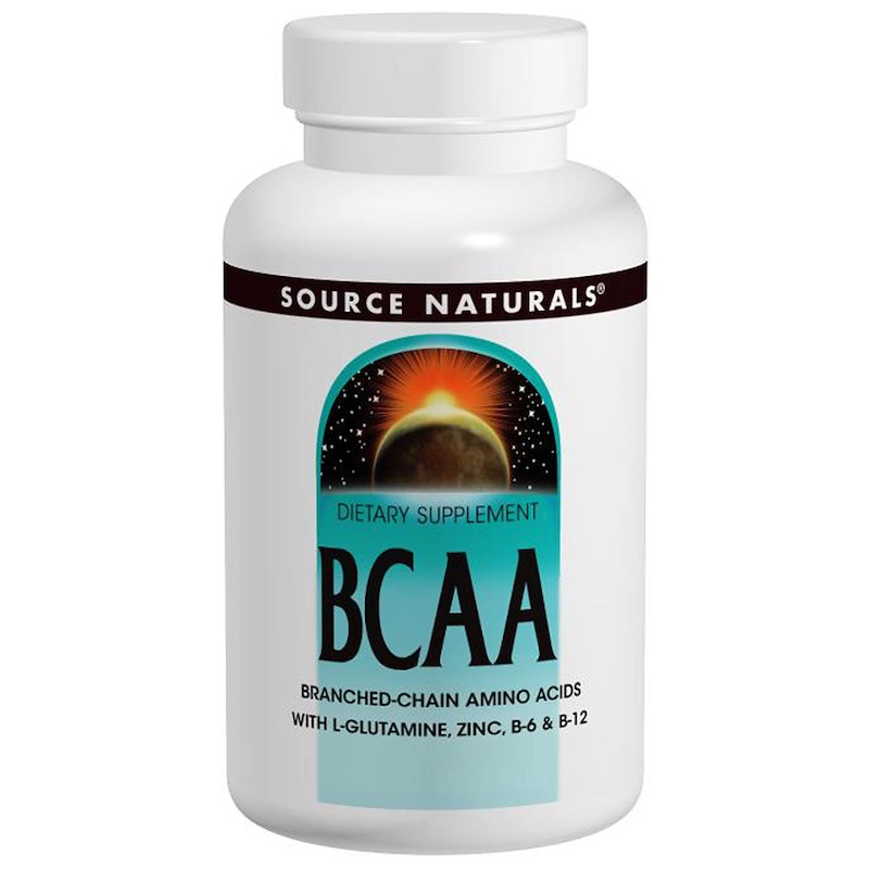 Source Naturals, BCAA, BranchedChain Amino Acids, 120 Capsules iHerb