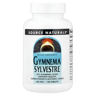 Source Naturals, Gymnema Sylvestre, 450 mg, 120 Tablets