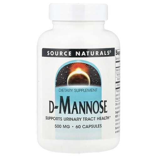 Source Naturals, D-Mannose, 60 Kapseln