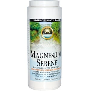 Отзывы о Сорс Начэралс, Magnesium Serene, Tangerine & Fruit Medley, 17.6 oz (500 g)