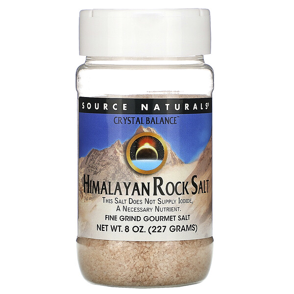 Source Naturals, ヒマラヤ岩塩、227g（8オンス）