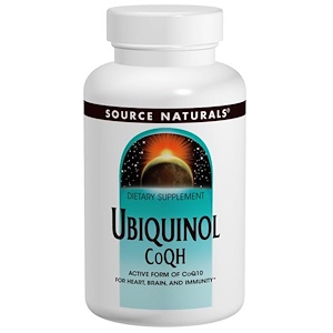 Отзывы о Сорс Начэралс, Ubiquinol CoQH, 50 mg, 120 Softgels