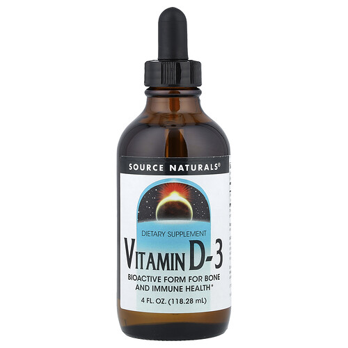 Source Naturals ビタミンD-3 液体 118.28ml