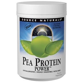 Source Naturals, 豌豆蛋白力量膳食補充粉，1 lbs.