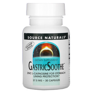 Source Naturals, GastricSoothe، ـ 37.5 ملغ، 30 كبسولة